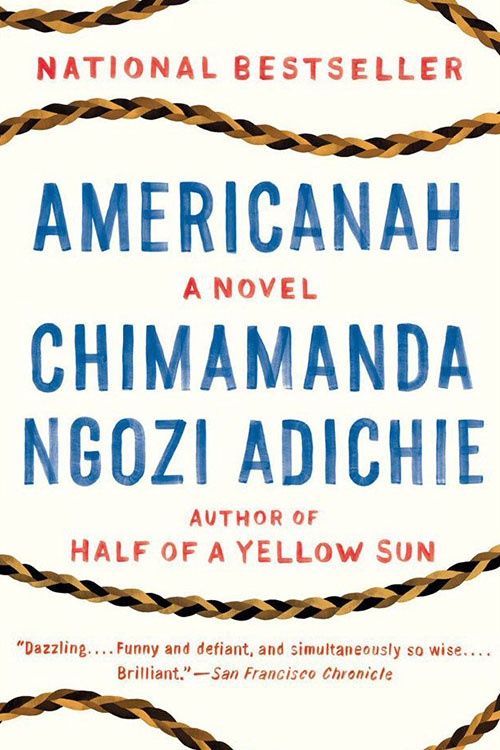 Americanah, by Chimamanda Ngozi Adichie